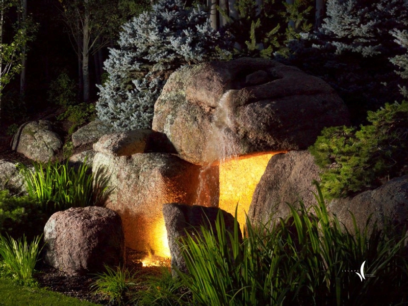 A high-country garden in spring